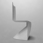 glassfibre, origami, polyester, stackable chair, tlf04, tobias labarque, white